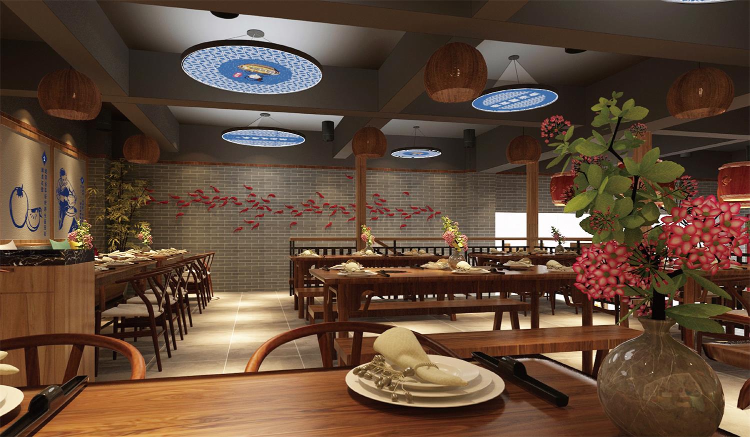平乐如何让中餐厅的餐饮空间设计，蕴含中国传统文化底蕴？